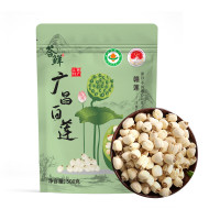 答鲜莲子广昌白莲通心白莲百合银耳莲子羹(有机食品&地理标志产品) 莲子500g