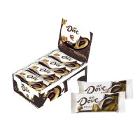 德芙66%醇黑巧克力 喜糖果户外旅游休闲零食 醇黑巧克力224克*4盒