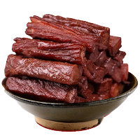 蒙元宽风干牛肉干正宗独立包装辣麻辣小零食 250g [零添加 辣味]250g/包