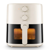 苏泊尔 空气炸锅家用多功能烘烤免翻面 5.5L大容量 满足全家需求 6.1英寸高清可视窗KJ55D135