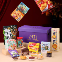 7-II 赛文兔零食大礼包 巨型礼盒整箱礼物送礼佳品团购福利 紫气东来2650g