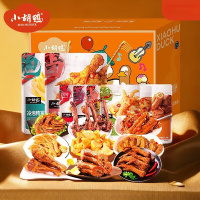 小胡鸭 办公室零食大礼包 鸭脖鸭翅鸭锁骨鸭爪海带等真空便携装 小胡鸭肉肉吖1243g