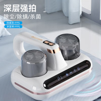 艾贝丽无线吸尘器智能除螨仪家用车载静音大吸力吸尘器两用手持吹尘器小型便携宠物除毛器ABL-CM73 白色