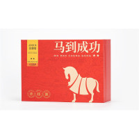 八马茶业 马到成功 红茶 乌龙茶 普洱 绿茶 茉莉花茶 送礼茶叶 [马到成功2星]金骏眉184g