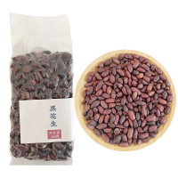 鹤来香黑花生米400克大粒去壳新鲜紫皮晒干 黑花生米400克*2