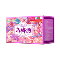 鹤来香乌梅山楂荷叶茶14克*10袋独立包装袋泡茶药食同源 乌梅山楂荷叶饮140克*2