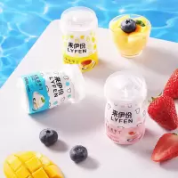 来伊份[口味随机发1瓶]小奶瓶布丁86g鸡蛋味/乳酸菌原味/草莓味果冻