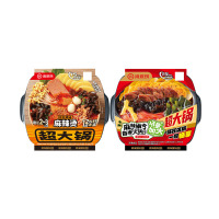 海底捞自热火锅速食懒人快餐食品麻辣嫩牛+东北麻辣烫