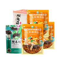 鹤来香东北秋木耳纯菌菇猴头菇组合套餐