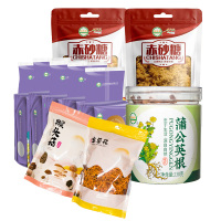 鹤来香虫草花猴头菇蒲公英根七色糙米赤砂糖组合套餐