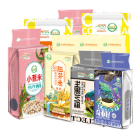 鹤来香黑芝麻小薏米玉米粉奇亚籽胚芽米组合套餐