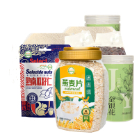 鹤来香即食燕麦片熟南瓜籽仁大黄米粉金银花红芸豆组合