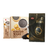 燕之坊黑芝麻粉糊+无糖黑芝麻丸组合
