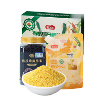 燕之坊有机每日养生粥+有机黑米+有机黄小米