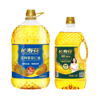 长寿花金胚玉米油1.8L + 压榨葵花仁油5L
