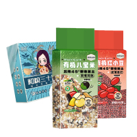 溢田和粮三十日粥礼盒75g*30袋/盒+有机红豆(简)480g+有机八宝米(简)500g