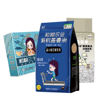 溢田和粮三十日粥礼盒75g*30袋/盒+溢小妹系列有机燕麦米900g+有机粥米(简)500g