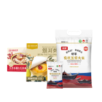 溢田红枣桂圆红豆燕窝粥(252g)+金丝燕银耳烤梨礼盒(252g)+有机五常大米250g*20袋(有机)