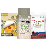 溢田有机粥米(简)500g+金丝燕银耳烤梨礼盒(252g)+有机五常大米250g*20袋(有机)