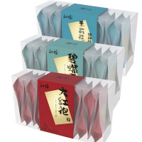 知福大红袍茶70g+茉莉花毛尖茶70g+碧螺春茶70g