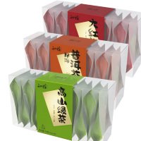 知福邦海普洱茶50g(加送20g)+高山绿茶50g(加送20g)+大红袍茶70g