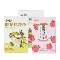 知福菊花枸杞茶70g+桂花乌龙茶66g+蜜桃乌龙茶66g