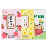 知福柠檬绿茶110g+菊花枸杞茶70g+蜜桃乌龙茶66g