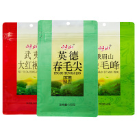 峨眉山绿茶袋装180G+英红九号红茶袋装180g+明前茉香绿茶袋装180g