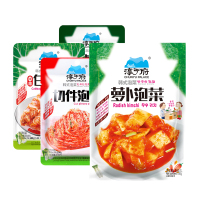 淳于府辣白菜+白菜泡菜+切件泡菜+萝卜泡菜.