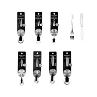 茶花304不锈钢餐勺组合+西餐刀叉