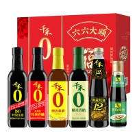 千禾零添加六六大顺礼盒+五常大米(袁谷软香米) 5kg