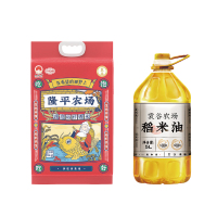 袁谷(洞庭稻虾香米)5Kg+隆平农场稻米油5L