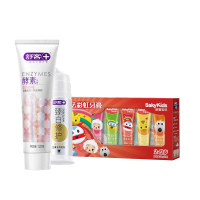 舒客牙膏120g漫舞樱花+牙膏100g臻白修护+儿童牙膏(30g*5)魔法彩虹