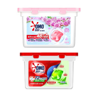 奥妙白茶50颗*1盒+奥妙[乌木玫瑰]凝珠50颗*1盒