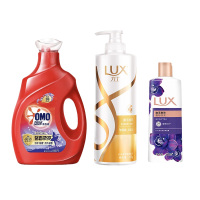 力士赋活炫亮洗发水750g+沐浴露350g+奥妙馨香柔护洗衣液2kg