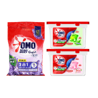 奥妙洗衣凝珠白桃香+白茶香+薰衣草香3kg洗衣液