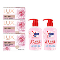 力士恒久嫩肤香皂100g*3+奥妙酵素内衣洗衣液300g*2