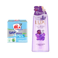 力士葡萄香700g沐浴露+雕牌内衣皂100g*2