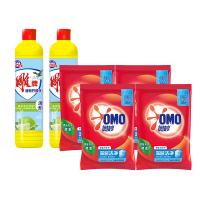 奥妙深层洁净500g*4+雕牌清新柠檬408g洗洁精*2