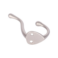 华普思艺金色挂衣钩橱柜卧室门上衣钩门后挂钩墙壁衣帽钩 10个起售