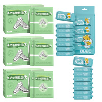 幸运女神20片/盒[单片独立包装]*3+可王小狗湿厕纸木浆可溶解*3