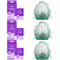 可王紫色20片/包湿巾*3+幸运女神170克/卷湿巾*3