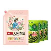 超威蚊香艾草620g/加大40圈*3+立白洗衣粉[蓝风铃]大师香氛2.45kg
