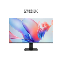 AOC显示器全高清 AH-IPS 100Hz 低蓝光不闪屏三维边框办公液晶电脑显示屏 27E30H[27英寸]