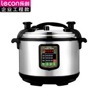 乐创lecon 电饭煲/电压力锅 L-JG-CY330-300 电压力锅 6L及以上 按键式 银色