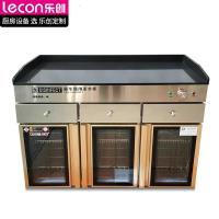 乐创lecon 消毒柜 L-JG-ZTD-380E 三门 机械式 立式