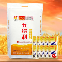 五得利 家用面粉通用粉 九星尚品20斤+10包[安琪]酵母