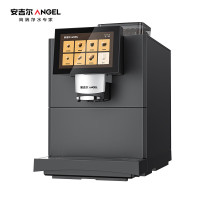 安吉尔(ANGEL)商用咖啡机全自动意式咖啡机研磨一体机 办公室商务多功能热饮机黑色CM3508-B黑咖