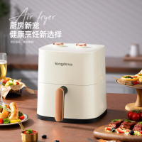 龙的(longde)空气炸锅 不用翻面 家用全自动5L大容量 蒸汽嫩炸 精准控温 不沾易清洗LD-KL5589