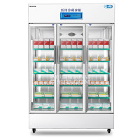 乐创(lecon)药品阴凉柜冷藏柜2-8℃风冷无霜实验室冷柜电脑控温超温报警冰箱 LC-J-SC966LF-YF电加热款